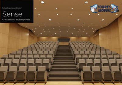 Poltrona para auditório Auditório Torres Sense